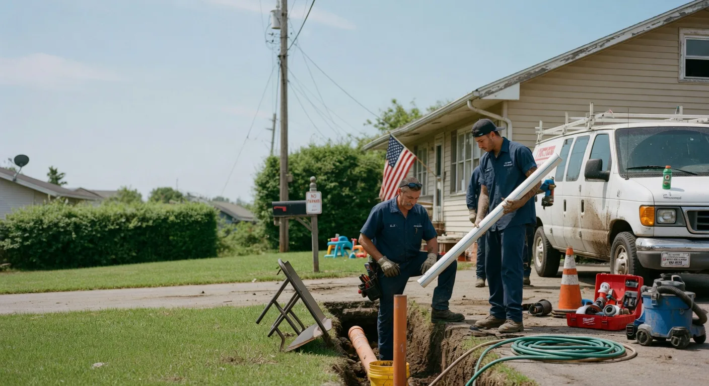 Clogged Drain Repair in Tampa, KS